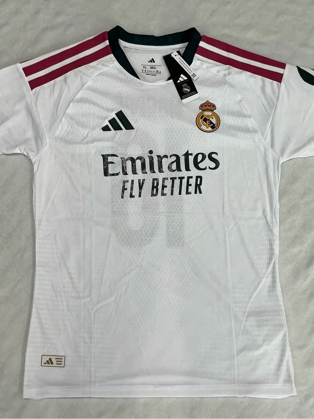 NWT Real Madrid 26-27 Home Jersey MBAPPE #10 Player Version Size Extra Large - Picture 2 of 15